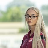 Alisha Lehmann bien présente dans la liste des 23 de Pia Sundhage. KEYSTONE/URS FLUEELER